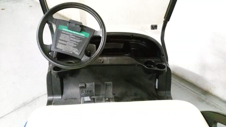 Coche golf eléctrico club car 4 plazas- cajón carga