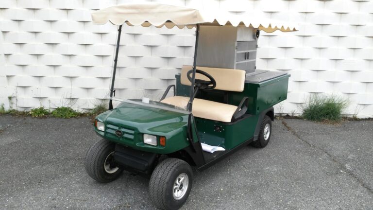 Coche Golf Ezgo Cafeteria y Resfrescos Oasis Refresher